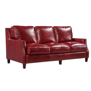 Buy Red, Leather Sofas & Couches Online at Overstock | Our Best