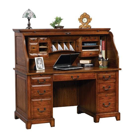 Winners Only Home Office 57 Inches Zahara Roll Top Desk GZ257R