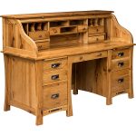 Arts and Crafts Rolltop Desk | Shipshewana Furniture Co.