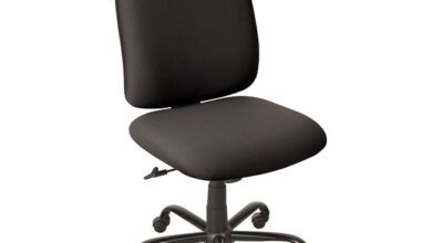 Shop Titan Black High-back Rolling Desk Chair with an Oversized