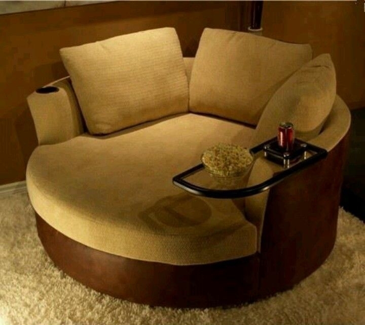 Cozy Brilliant Round Living Room Chairs With Emejing Round Couch