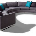 Design Classic 1224 Circular Sectional Sofa by Milo Baughman from