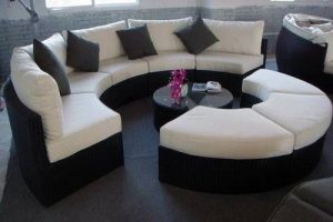 Exotic round sectional sofa gallery Glamorize Your Living Spaces
