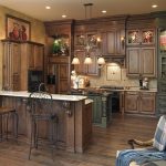 Rustic kitchen cabinets.. Love by HananhX | Kitchen ideas