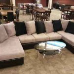 Large 3pc Sectional Sofa w/ Double Chaise in Jamba Fabric - Phoenix