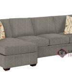 Quick-Ship Lincoln Fabric Sleeper Sofas Chaise Sectional in Frenzy