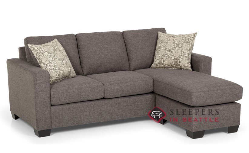 Customize and Personalize 702 Chaise Sectional Fabric Sofa by