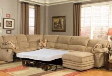 Sectional Sleeper Sofa With Recliners Leather