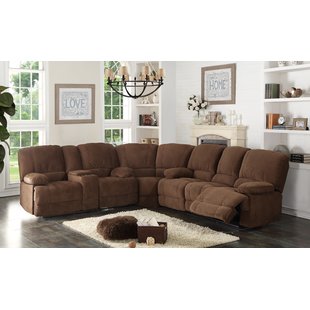 Stylish sectional sofa recliner