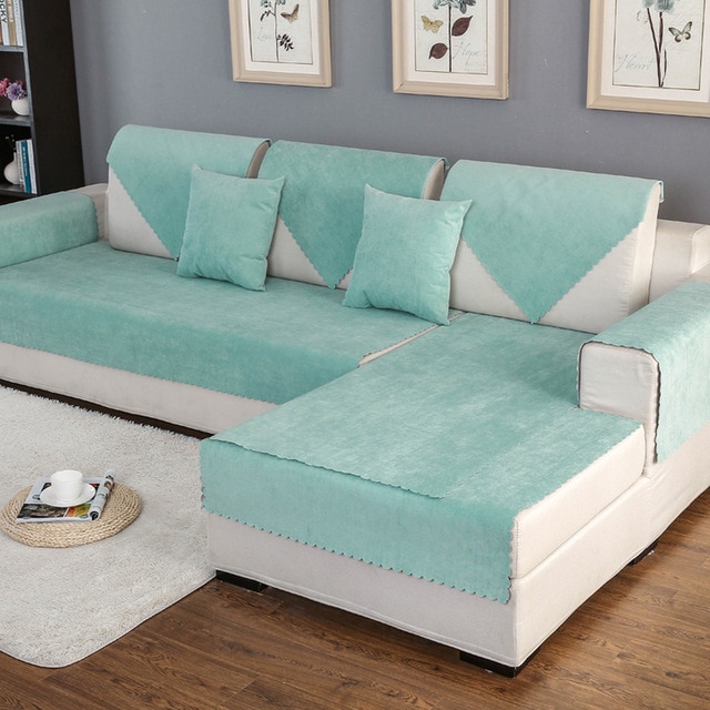 Sofa Slipcover Sectional Couch Covers Modern Corner Waterproof Sofa
