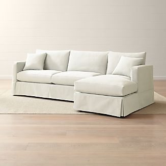 Slipcovered Sofas | Crate and Barrel