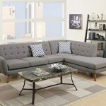 Amazon.com: Modern Retro Sectional Sofa (Gray): Kitchen & Dining