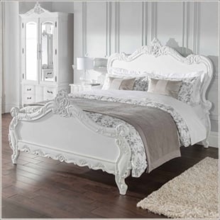 Older times with shabby chic bedroom
furniture