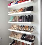 Friday Favorites | Diva Den | Shoe shelves, Closet bedroom, Shoe wall