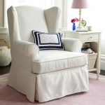 Download wingback chair slipcovers white | Home - Living Room Corner