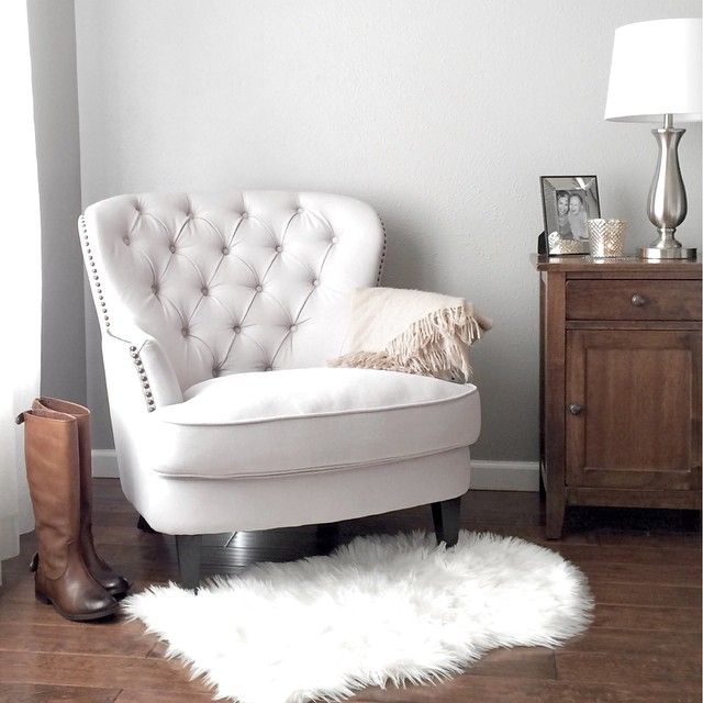 Pin by Danielle Boone on chairs in 2019 | Pinterest | White armchair