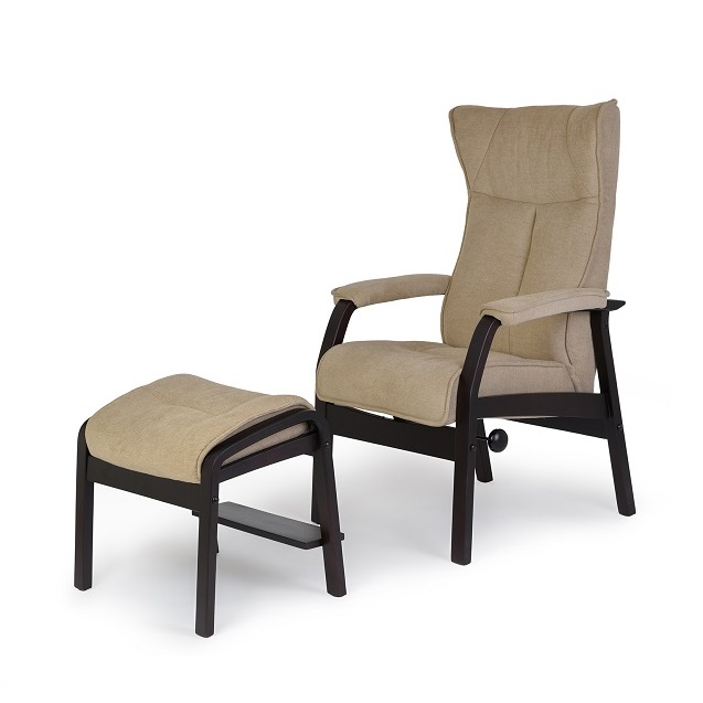 Romeo Small Chair and Ottoman