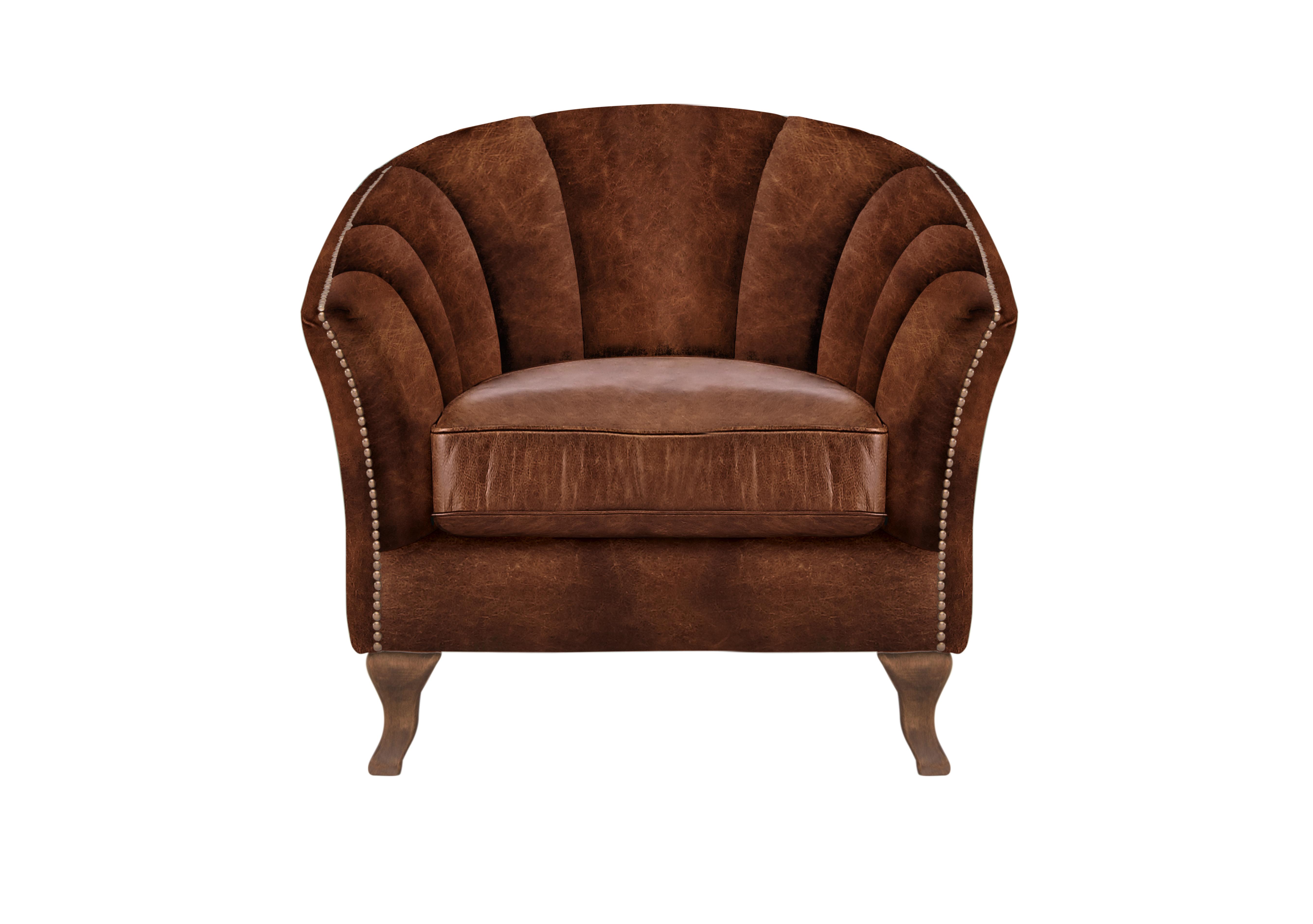 Brown Leather Armchairs - Furniture Village