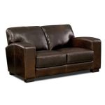 Grayson Leather Loveseat - Value City Furniture $989.99 | Furniture