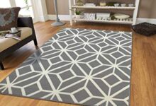 Amazon.com: Gray Moroccan Trellis 2'0x3'0 Area Rug Carpet Grey and