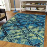 Area Rugs on Clearance Small Rugs for under $20 2x3 Green Blue Door