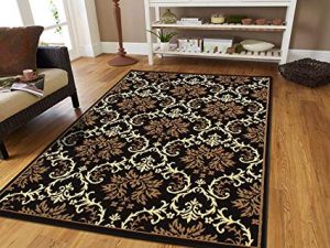 Amazon.com: Small Rugs for Bedroom Contemporary Rugs Black 2x3 Rug
