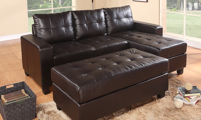 Leicester sofa deal - £349 for 3-seat leather sofa