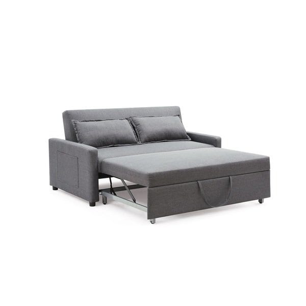 Shop Porch & Den Prado Convertible Sofa with Pullout Bed - Free