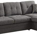 Amazon.com: Gus Sectional Sofa with Pull Out Bed Charcoal: Kitchen
