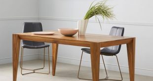 Anderson Solid Wood Dining Table - Caramel | west elm