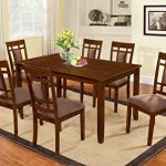 Amazon.com - The Room Style 7 piece Cherry Finish Solid Wood Dining