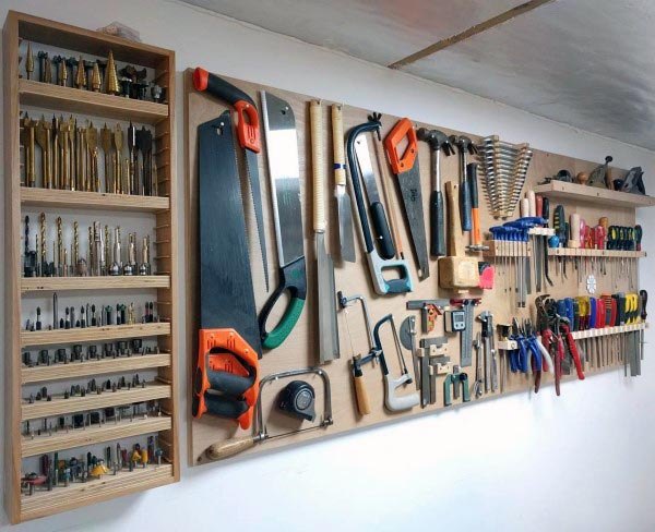 Top 80 Best Tool Storage Ideas - Organized Garage Designs
