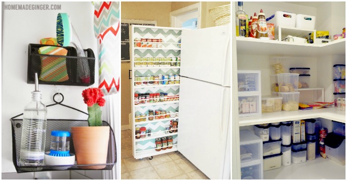 Clever DIY Storage Ideas for the Kitchen