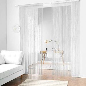 Amazon.com: Taiyuhomes Beaded String Curtains with Pearl Beads Dense