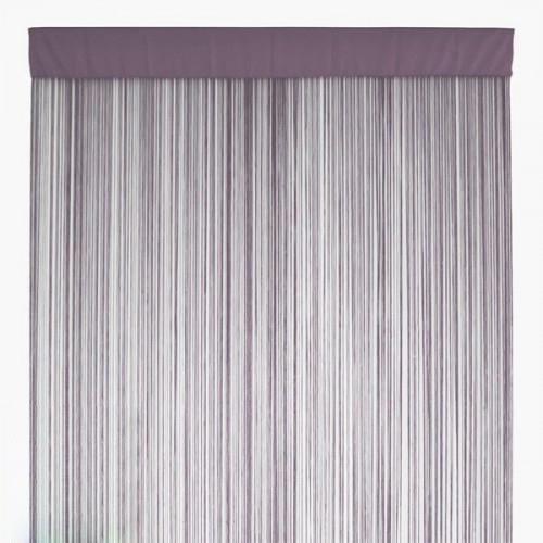 Light Grey String Curtains Fringe Curtain Panel For Home Decoration