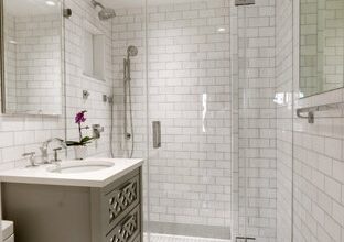 White Subway Tile Bathroom Ideas | Houzz