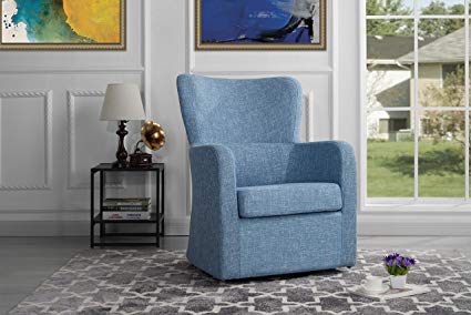 Amazon.com: Modern Swivel Armchair, Rotating Accent Chair for Living