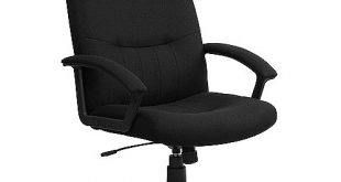 Fabric Upholstered Executive High-Back Swivel Office Chair - Walmart.com