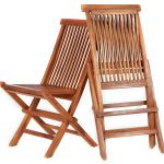Teak Folding Chair Special Price Combo Set of 2 Per Box