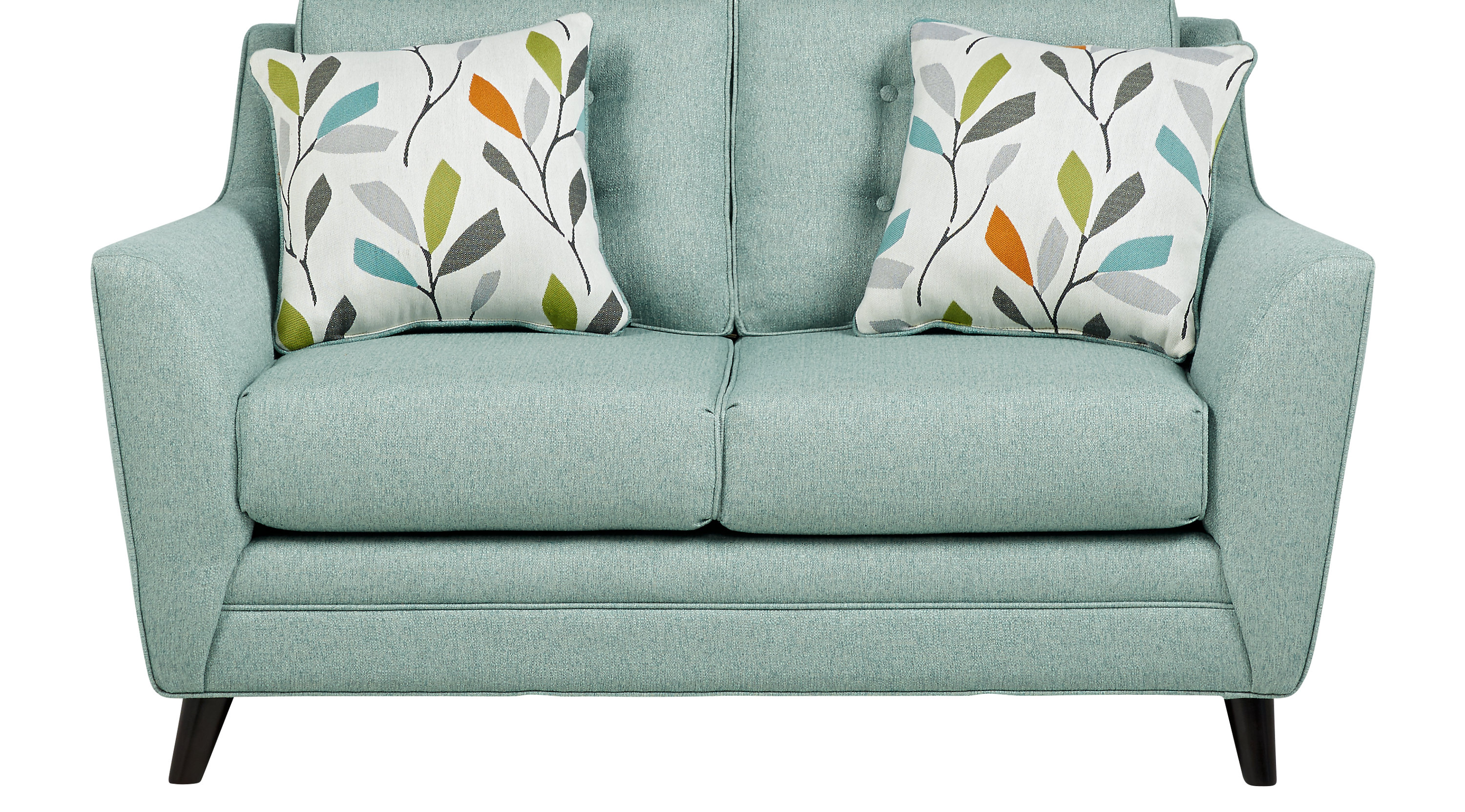$458.00 - Cobble Heights Teal Loveseat - Classic - Contemporary