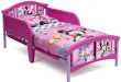 Delta Children Disney Minnie Mouse Plastic Toddler Bed, Pink