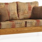 Traditional Wood Trim Loveseat from DutchCrafters Amish Furniture