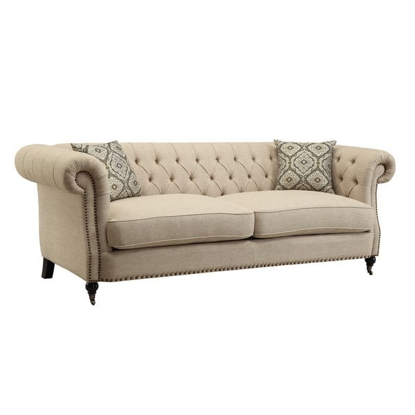 Enhance your living room with a
  traditional loveseat