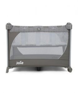 Joie commuter travel cot with customclick - woodland mint *exclusive