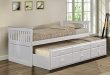 Amazon.com: Merax Captain's Platform Storage Bed with Trundle Bed
