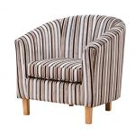 Sofa Collection Fabric Tub Chair/Armchair Seating Brown Available