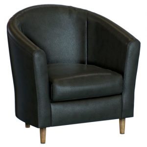 Tub Armchair Leather 3D model | CGTrader
