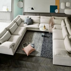 Harmony Down-Filled U-Shaped Sectional | west elm