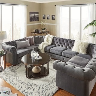 Seating furniture – u shaped sectional
sofa