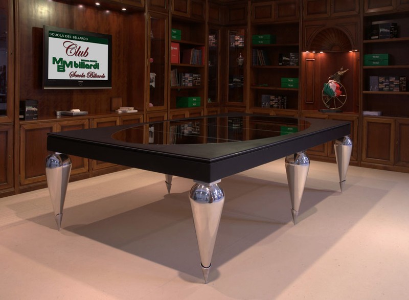 Unique Dining Table that Can Become Billiard Table u2013 Cabochon Table